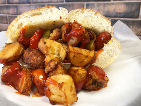 The Italian Hotdog.  Hot dog recipes, Italian hot dog, Italian hot