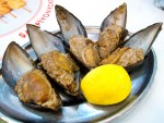 Midye dolma, or stuffed mussels, from Istanbul, Turkey